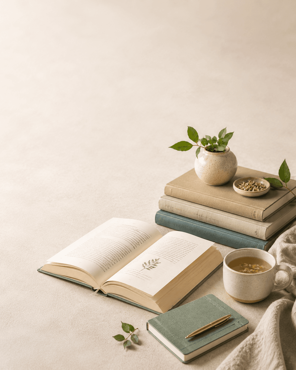 Wellness books editorial