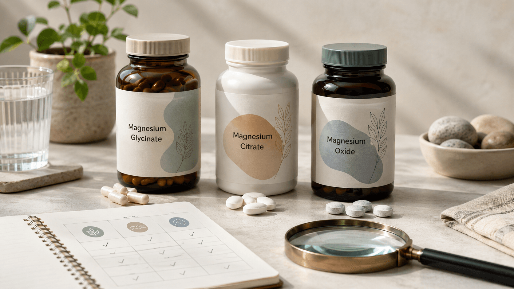 Magnesium Glycinate, Citrate, and Oxide: What Is the Difference?