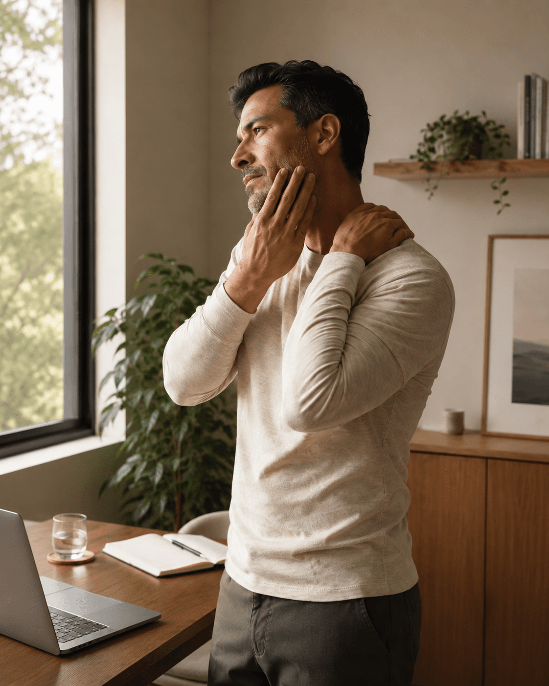 Why You May Carry Tension in Your Jaw, Neck, and Shoulders