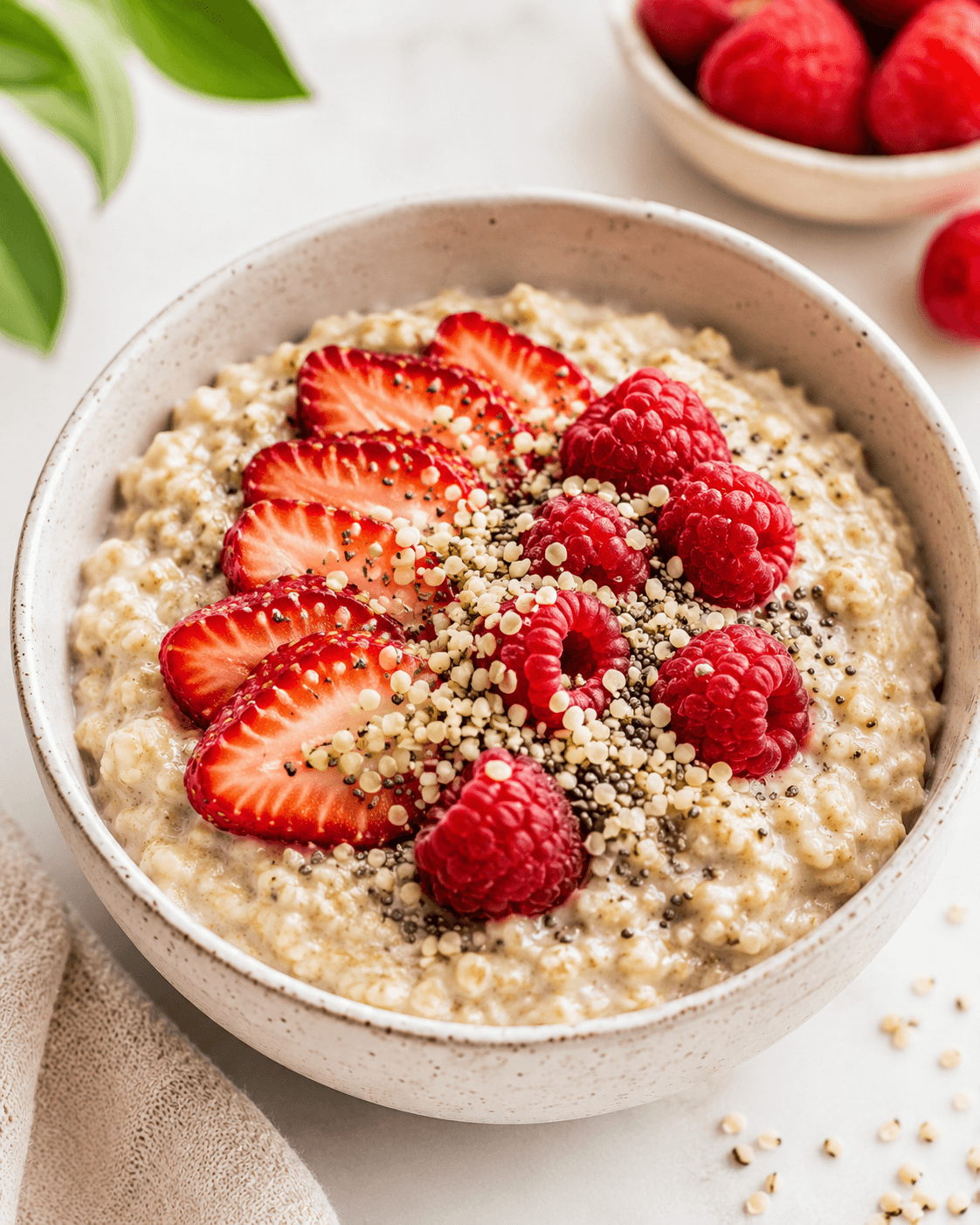 Slow-Release Berry & Hemp Seed Porridge