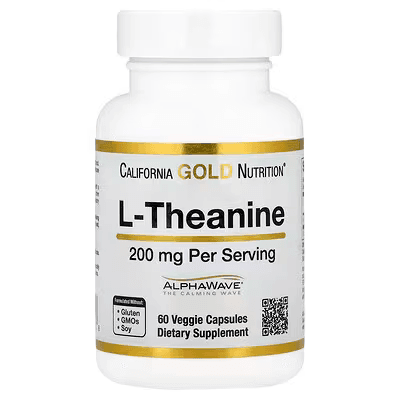 L-Theanine, Featuring AlphaWaveֲ®, 200 mg