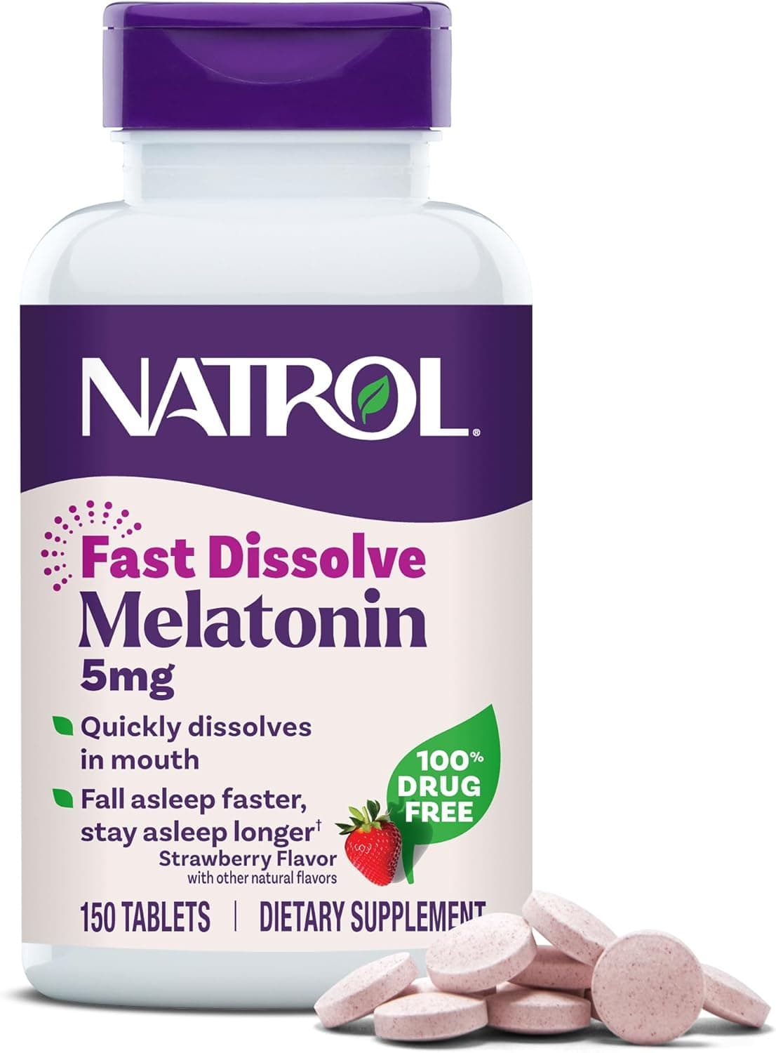 Natrol Natrol Melatonin 5 mg Fast Dissolve